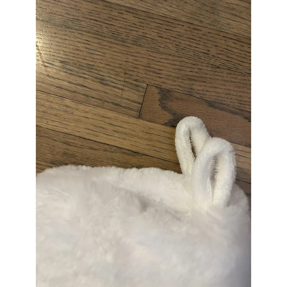 Martha Stewart FAUX FUR Christmas Stockings Set of 2‎  WHITE Classic